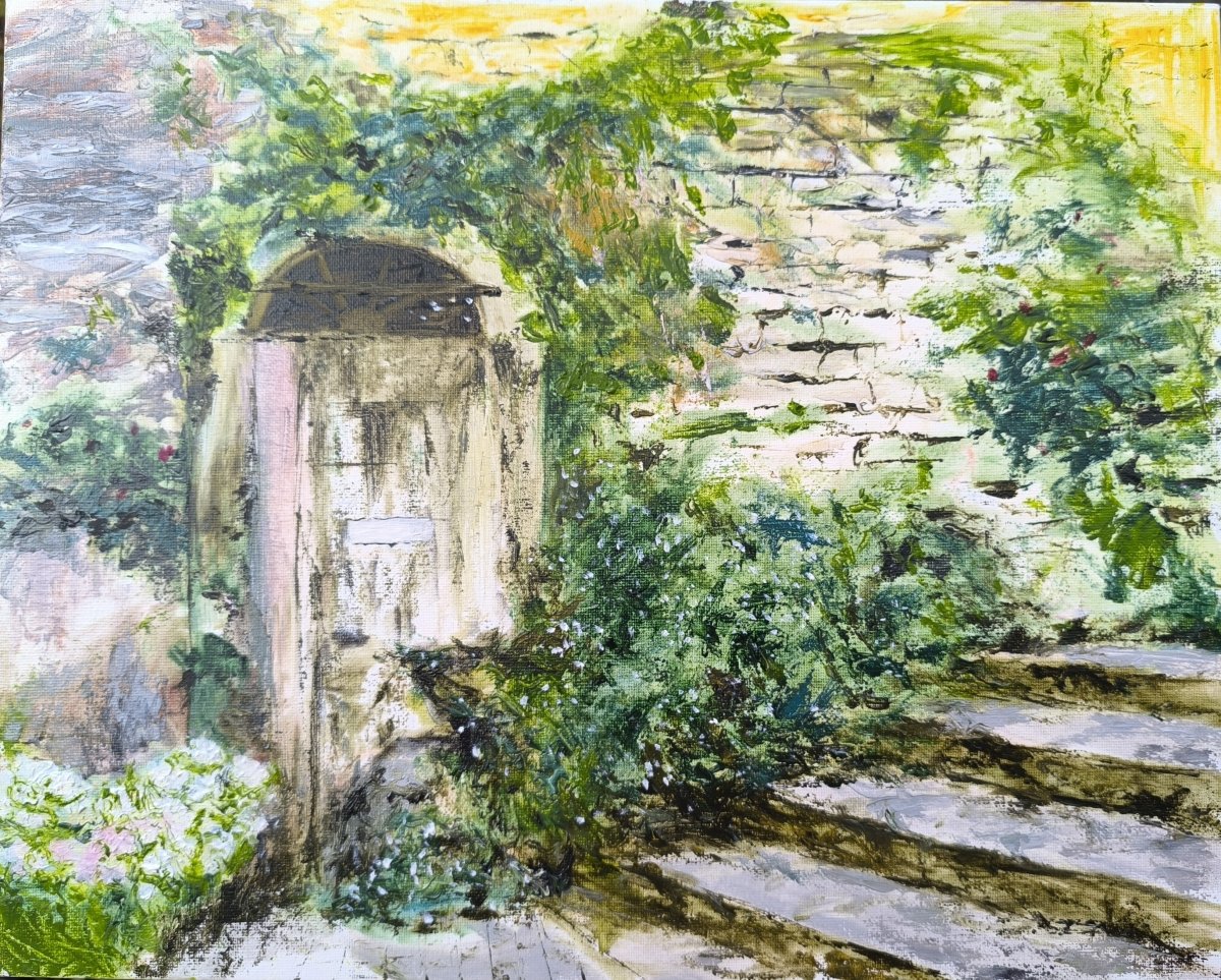 Commençon par cette porte.. Une porte oubliée